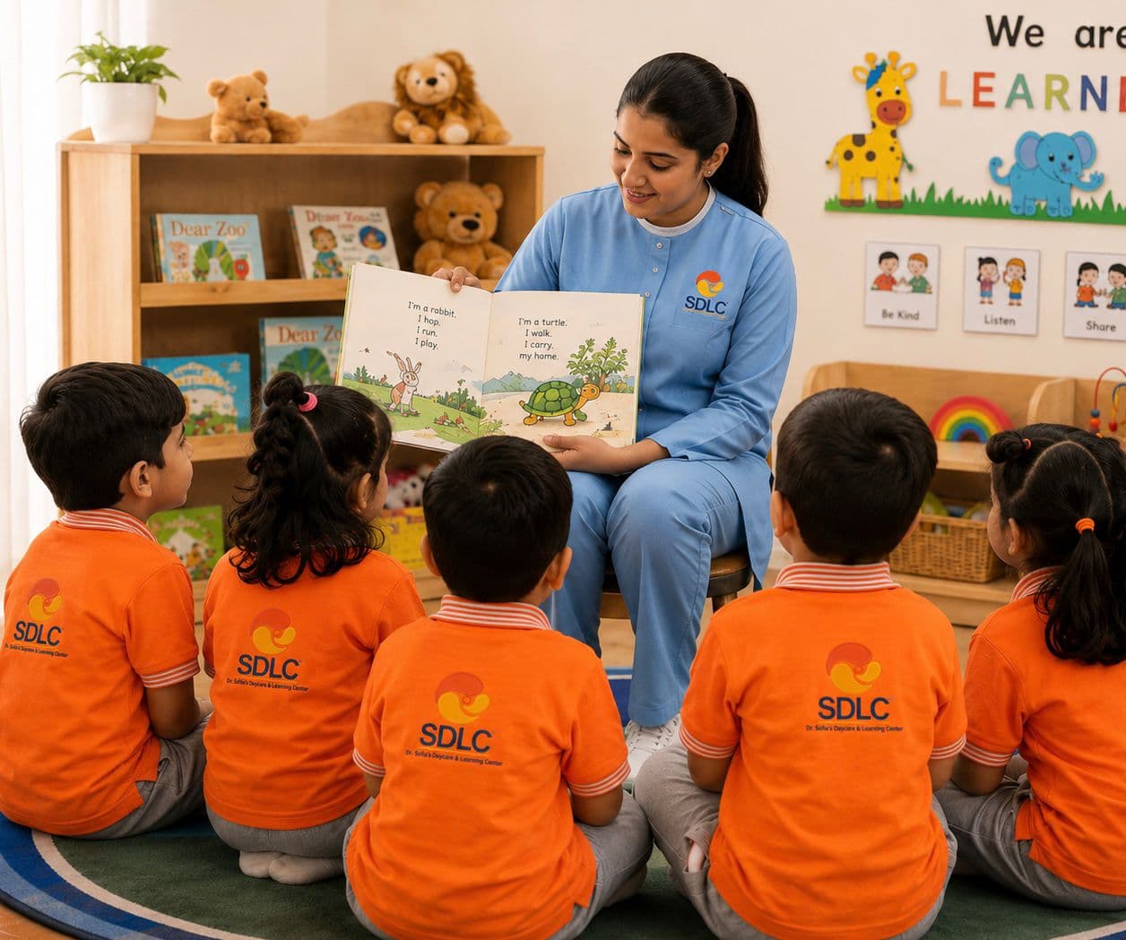 Preschool Learning at Dr. Sofia's Daycare